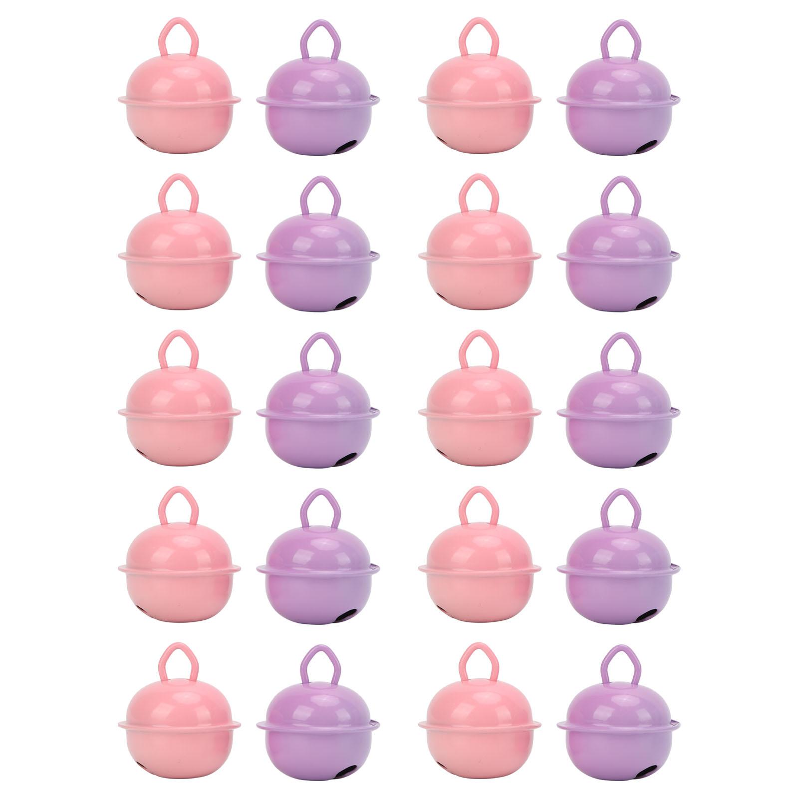 20Pcs Pinky Color Jingle Bells 22mm Good Decoration Pink Purple Small Jingle Bells for DIY Clothing
20Pcs Pinky Color Jingle Bells 22mm Good Decoration Pink Purple Small Jingle Bells for DIY Clothing