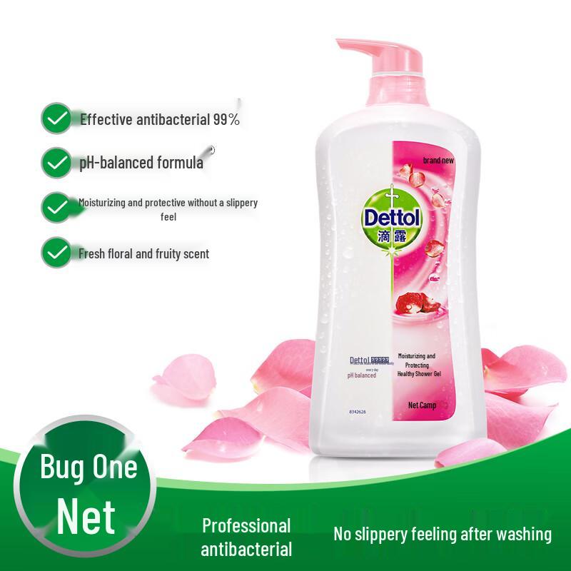 Dettol Moisturizing & Protective Shower Gel
Dettol Moisturizing & Protective Shower Gel