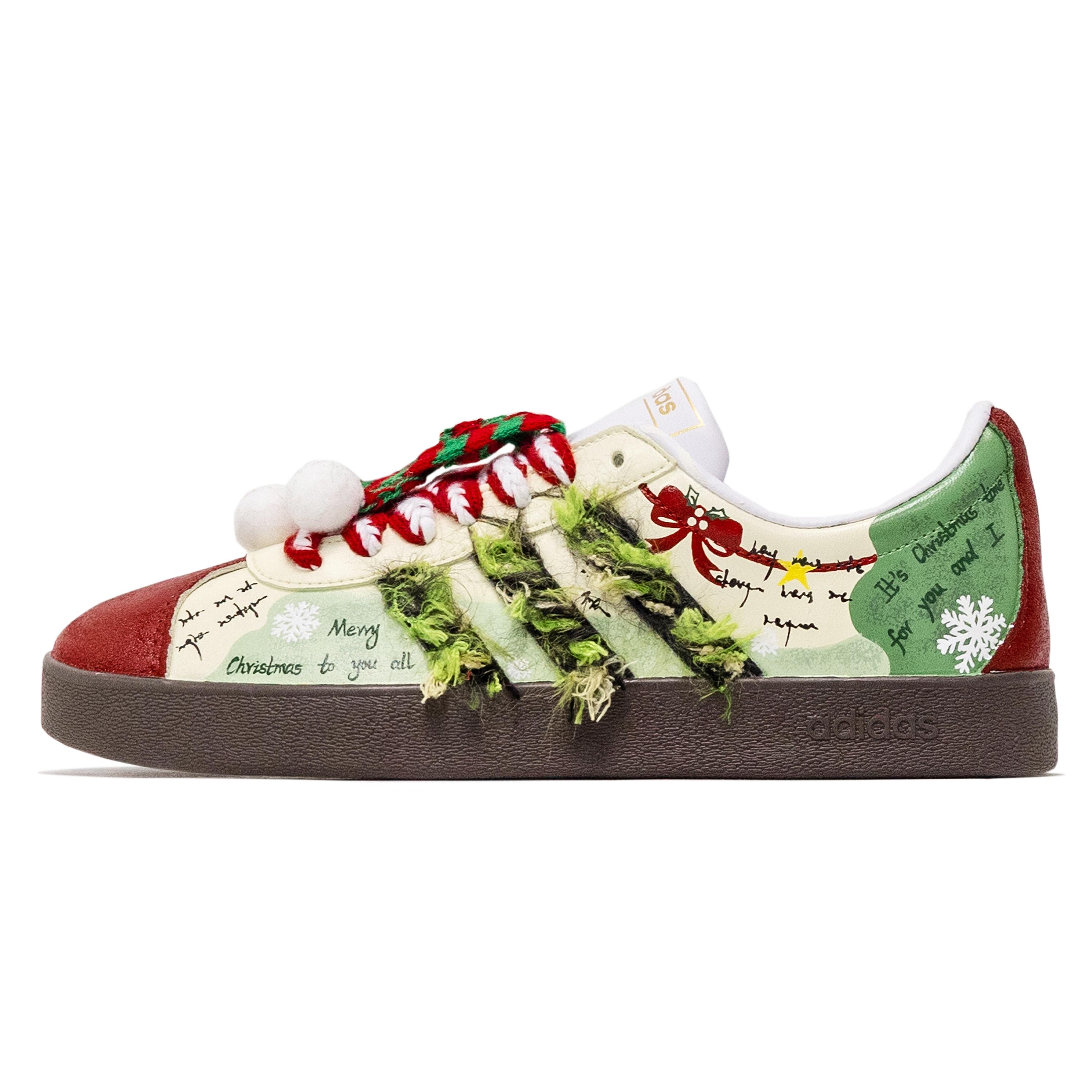 Adidas VL COURT 2.0 Fantasia, Love Planner Leather Low top Skateboard Shoes Unisex Red Green JQ2470(Team1210-) 38
Adidas VL COURT 2.0 Fantasia, Love Planner Leather Low top Skateboard Shoes Unisex Red Green JQ2470(Team1210-) 38