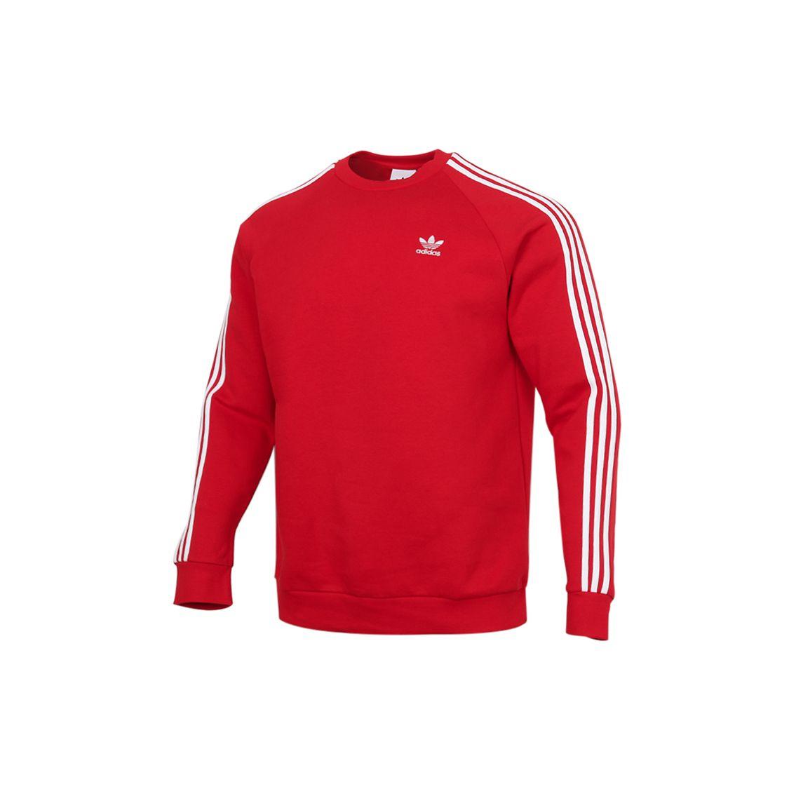 Adidas Originals Trefoil 3-полосная толстовка с круглым вырезом мужские топы красные GN3484 L
Adidas Originals Trefoil 3-полосная толстовка с круглым вырезом мужские топы красные GN3484 L