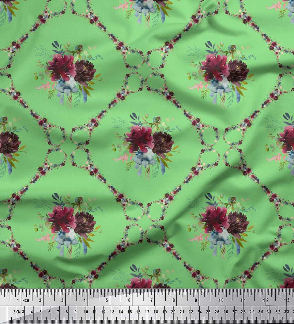 Тканина для шиття Soimoi Purple Poly Crepe Leaves & Chrysanthemum Geometric Print Швейна тканина 42 дюйми 42 Inch Wide - Poly Crepe зелений
Тканина для шиття Soimoi Purple Poly Crepe Leaves & Chrysanthemum Geometric Print Швейна тканина 42 дюйми 42 Inch Wide - Poly Crepe зелений