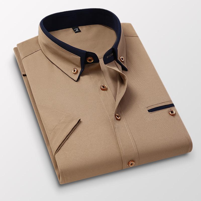 Британский стиль Мужские весенние рубашки с длинным рукавом Slim Fit Деловые повседневные рубашки Мужские социальные повседневные рубашки на пуговицах M хаки
Британский стиль Мужские весенние рубашки с длинным рукавом Slim Fit Деловые повседневные рубашки Мужские социальные повседневные рубашки на пуговицах M хаки