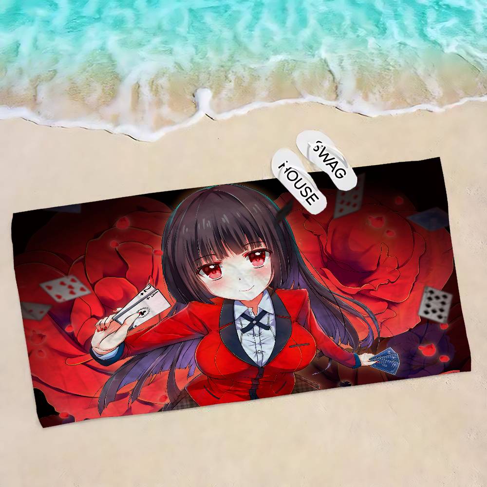 Japanese Manga Kakegurui Microfiber Blanket Quick Drying Beach Towels Oversized Printing Super Absorbent Pool Towel Blanket W30*H60(CM)
Japanese Manga Kakegurui Microfiber Blanket Quick Drying Beach Towels Oversized Printing Super Absorbent Pool Towel Blanket W30*H60(CM)