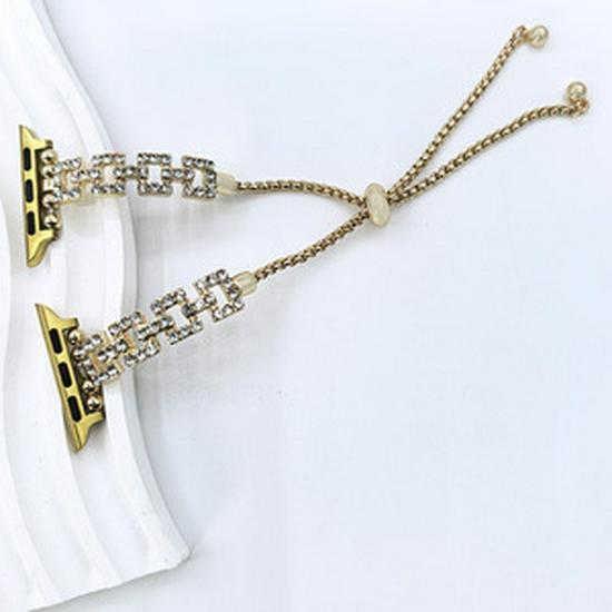 Luxury Full Diamond Watch Strap for Apple 38-49mm and Samsung/Huawei 20/22mm 38/40/41/42mm золотий
Luxury Full Diamond Watch Strap for Apple 38-49mm and Samsung/Huawei 20/22mm 38/40/41/42mm золотий