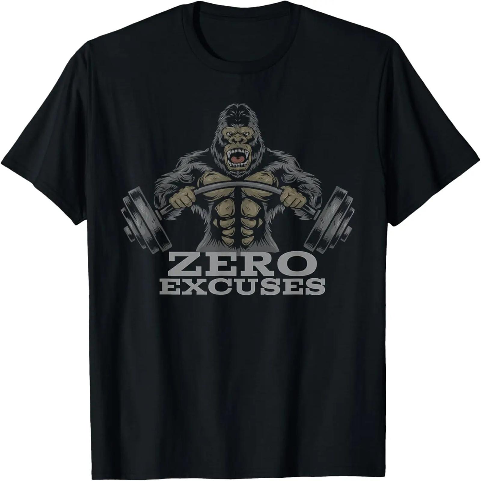 Fitness Weightlifting Gorilla No Excuses T-Shirt XXXXXL чорний
Fitness Weightlifting Gorilla No Excuses T-Shirt XXXXXL чорний
