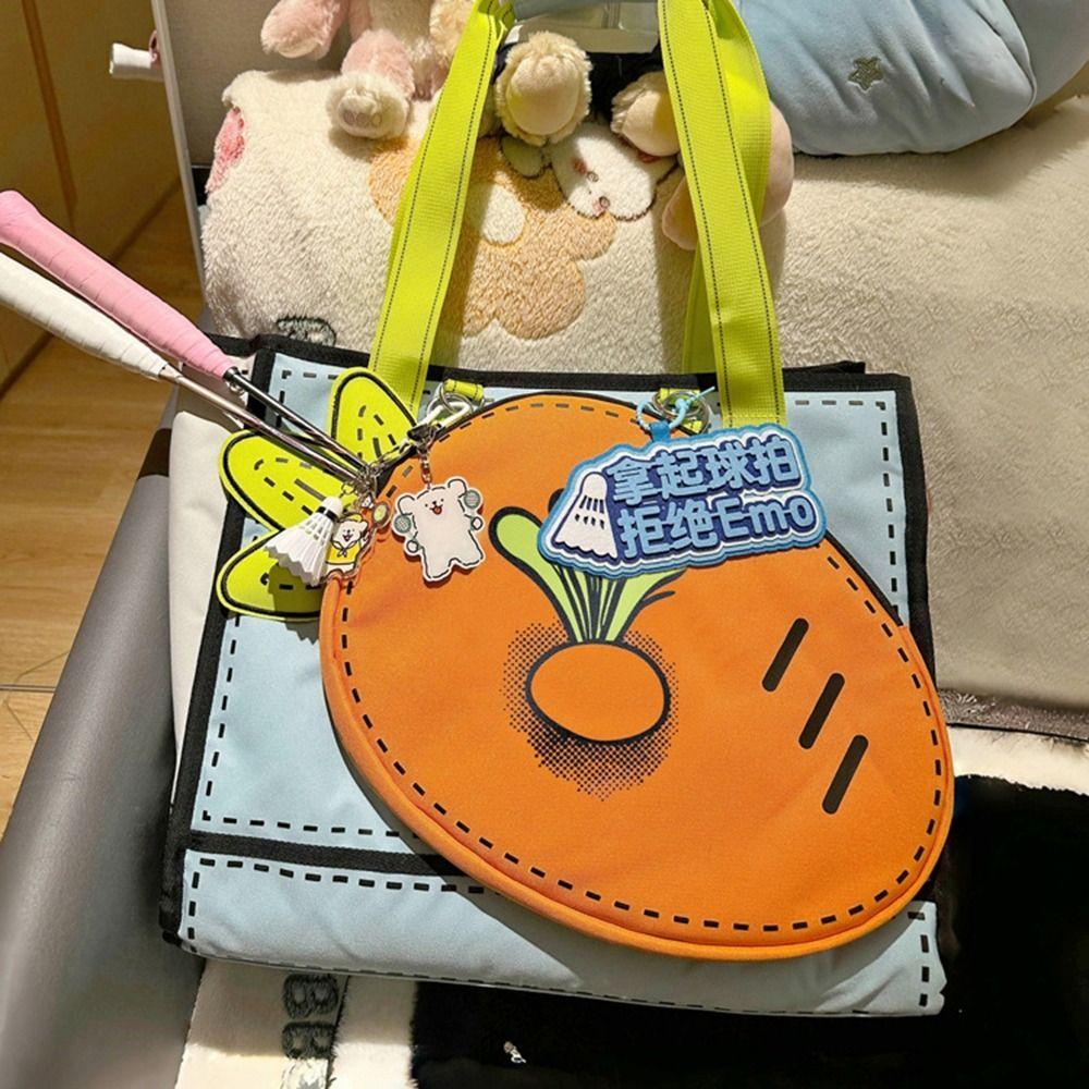 Cartoon Tennis Carrot Bag Comic Canvas Tote Bag Fashion Cloth Handbag Shopping светло-синий
Cartoon Tennis Carrot Bag Comic Canvas Tote Bag Fashion Cloth Handbag Shopping светло-синий