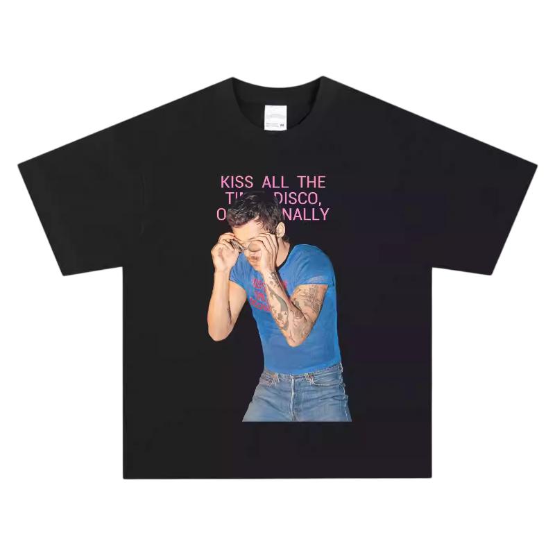 2026 Harry Styles TShirt Unisex Retro Pop Graphic Print Crew Neck Oversized Pure Cotton Casual Fashion Tops For Fans 4XL
2026 Harry Styles TShirt Unisex Retro Pop Graphic Print Crew Neck Oversized Pure Cotton Casual Fashion Tops For Fans 4XL
