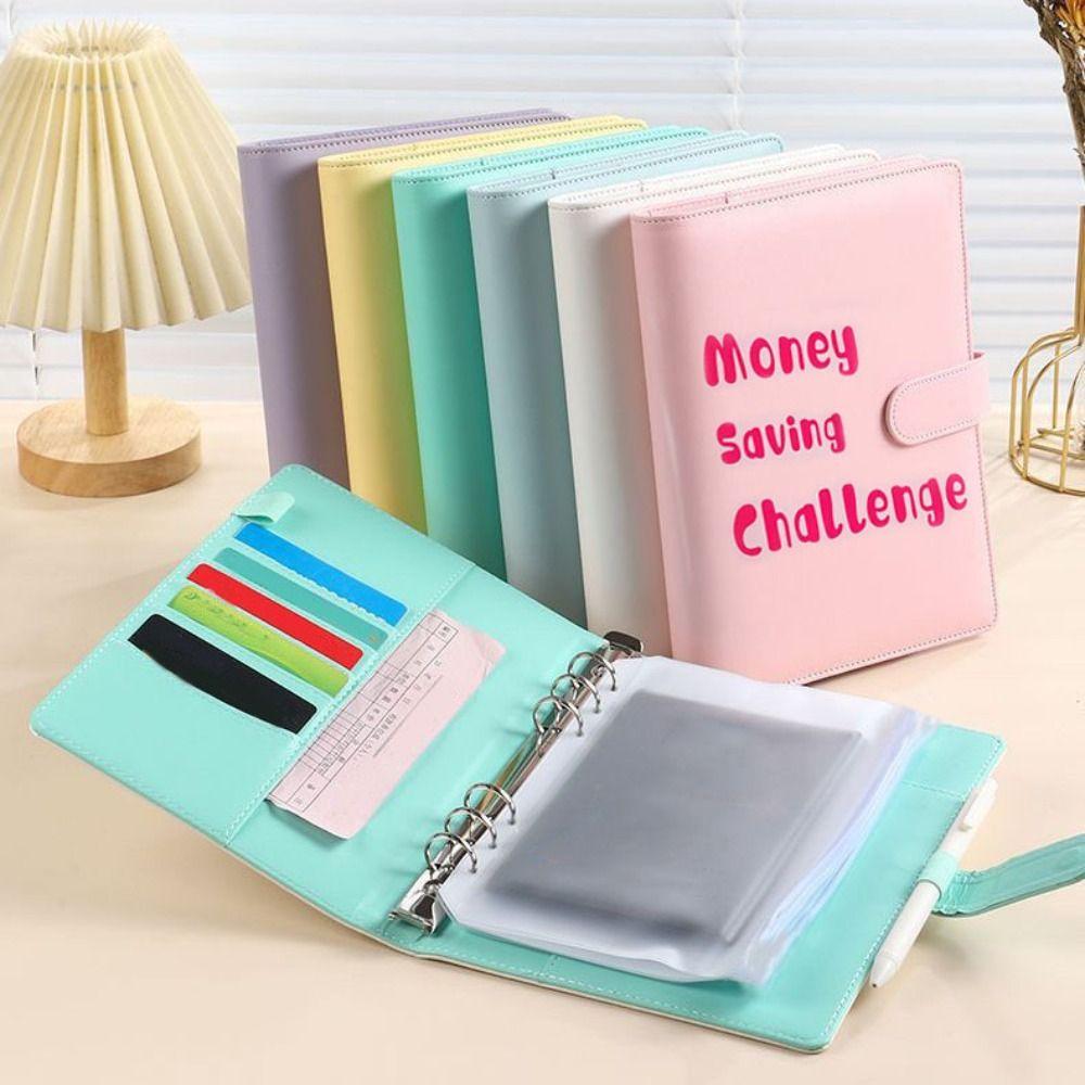 PU Leather Envelope Challenge Binder Challenging Money Saving Binder New Year s Gift зелений
PU Leather Envelope Challenge Binder Challenging Money Saving Binder New Year s Gift зелений