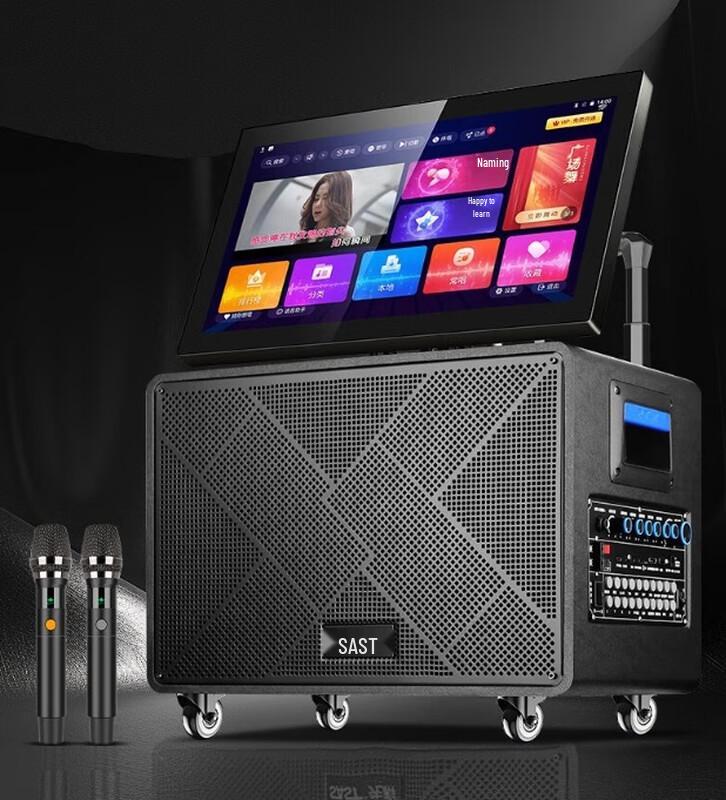 SAST Portable KTV Speaker with 19-inch Display
SAST Portable KTV Speaker with 19-inch Display