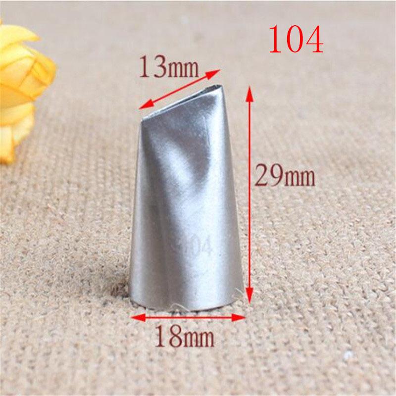 Великий розмір Квітка троянди З нержавіючої сталі Кондитерська глазур Насадки для торта Прикраса для крему Кондитерські поради Інструменти для декораторів тортів і десертів #874
Великий розмір Квітка троянди З нержавіючої сталі Кондитерська глазур Насадки для торта Прикраса для крему Кондитерські поради Інструменти для декораторів тортів і десертів #874