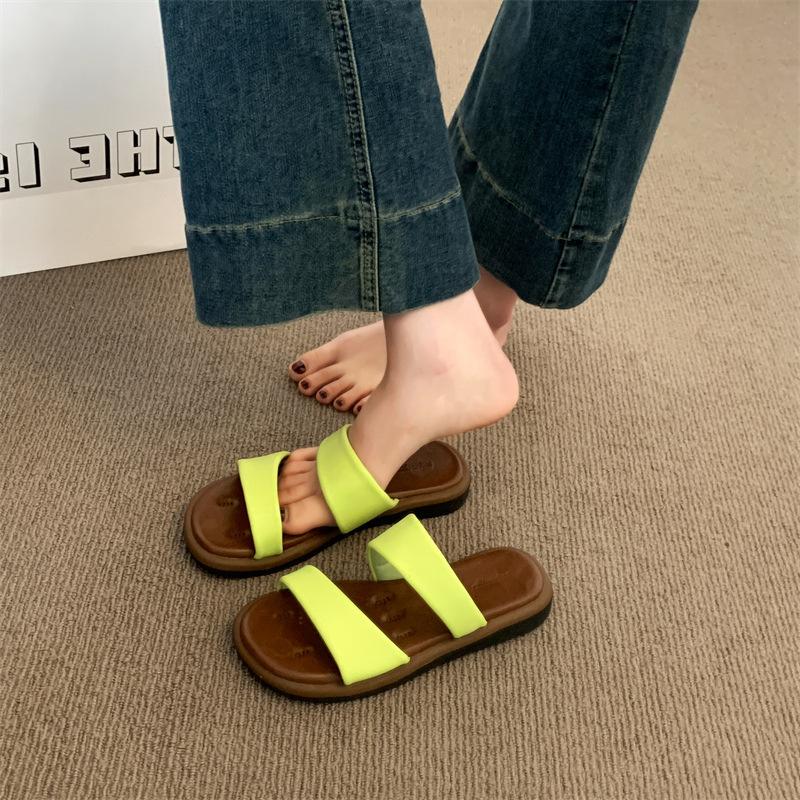 Slippers women s summer wear trend 2025 new summer super fire evening breeze premium sandals 35 светло-зеленый
Slippers women s summer wear trend 2025 new summer super fire evening breeze premium sandals 35 светло-зеленый