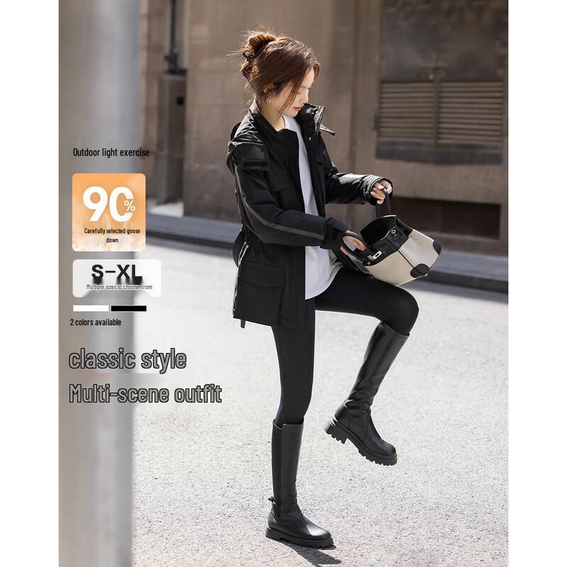 DEMANA Women s Nordic Jacquard Goose Down Puffer Jacket with Nylon Belt XL
DEMANA Women s Nordic Jacquard Goose Down Puffer Jacket with Nylon Belt XL