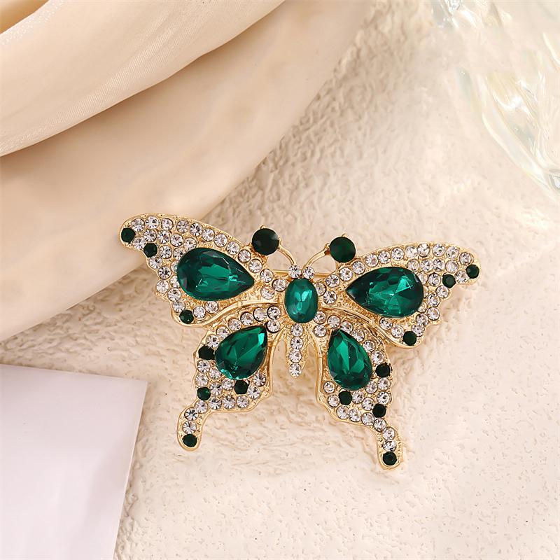Green Crystal Butterfly Brooch for Women Full Rhinestone Luxury Wedding Suit Accessories Metal Pins Women s Brooches 2026 new
Green Crystal Butterfly Brooch for Women Full Rhinestone Luxury Wedding Suit Accessories Metal Pins Women s Brooches 2026 new