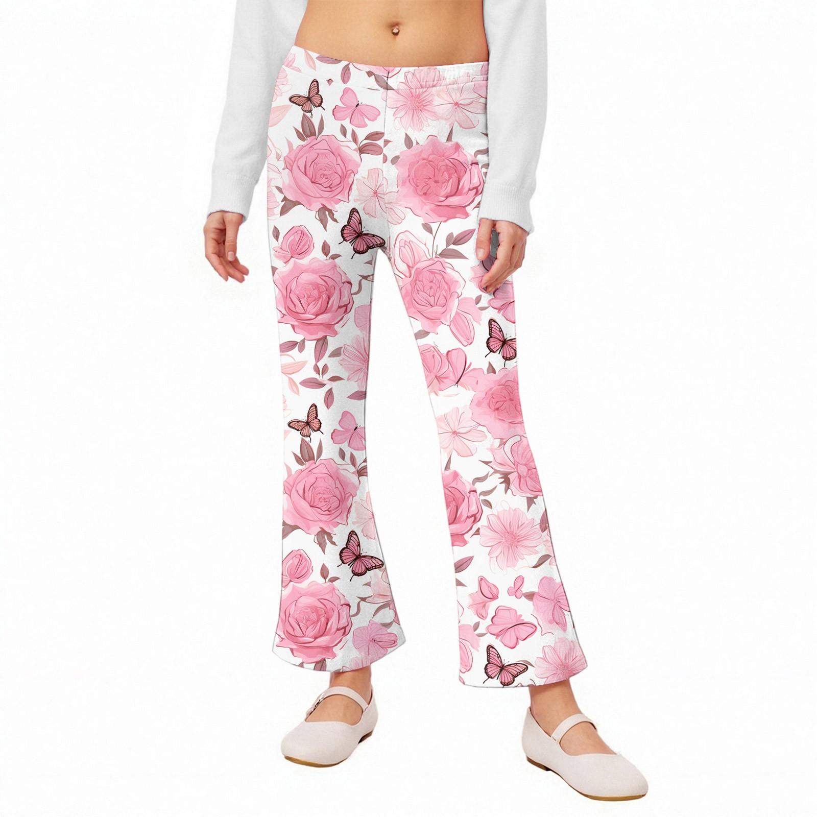 Girls Flared Leggings - Printed Bell Bottom Pants 140 розовый
Girls Flared Leggings - Printed Bell Bottom Pants 140 розовый