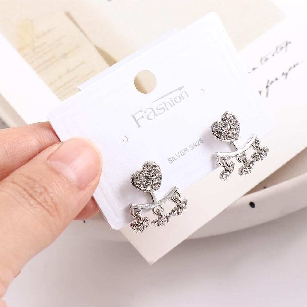Rhinestone Gold Color Women Earrings Korean Style Rhinestone Heart Ear Studs Zircon Heart Earrings
Rhinestone Gold Color Women Earrings Korean Style Rhinestone Heart Ear Studs Zircon Heart Earrings