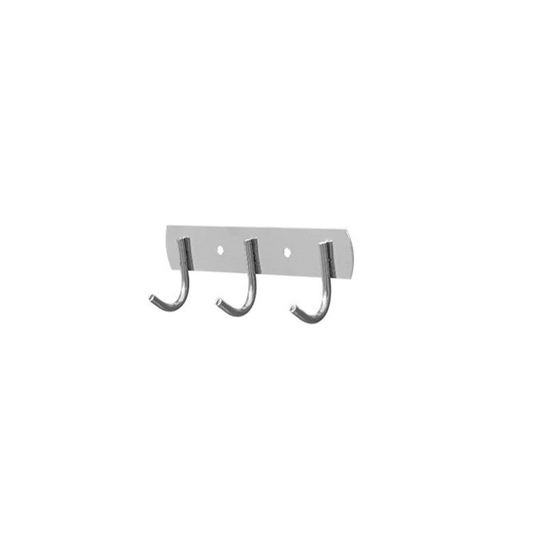 Non-drilled Stainless Steel Hook for Attaching To The Back of The Door. A Row of Hooks for Hanging Clothes. C227F#
Non-drilled Stainless Steel Hook for Attaching To The Back of The Door. A Row of Hooks for Hanging Clothes. C227F#