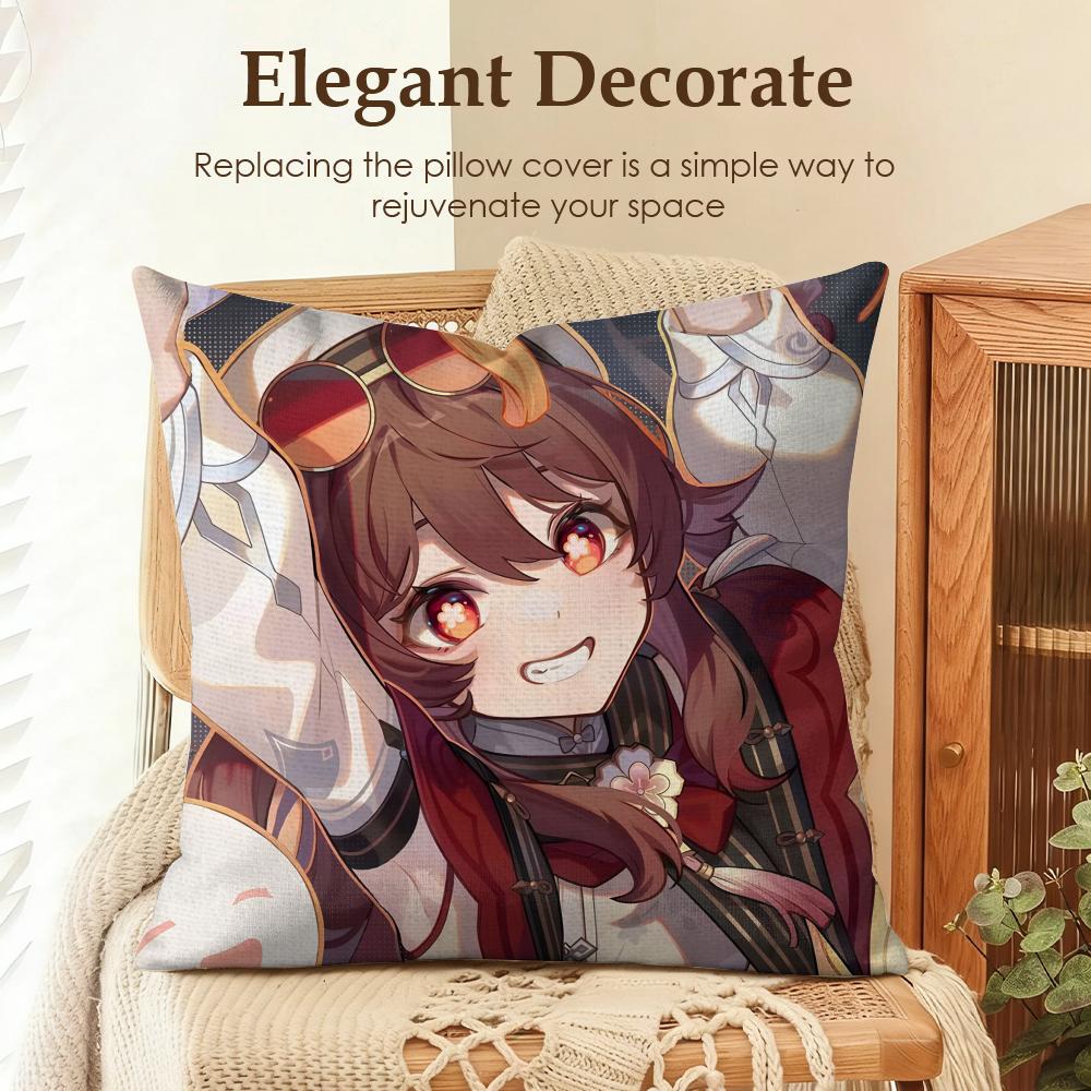 cute Hu Tao Genshin Impact Cushion Cover Natural Linen Organic Fabric DoubleSided Printing Sofa Home Decor Gift Pillow Case 30x30cm
cute Hu Tao Genshin Impact Cushion Cover Natural Linen Organic Fabric DoubleSided Printing Sofa Home Decor Gift Pillow Case 30x30cm