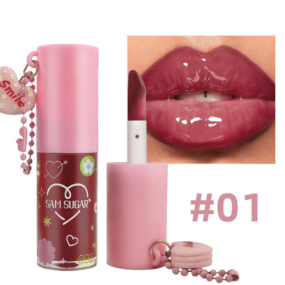 Love & Smile Pendant Warm Water Gloss Lip Gloss Waterproof Long-lasting Non Smudging Mirror Moisturizing Lip Essential Oil
Love & Smile Pendant Warm Water Gloss Lip Gloss Waterproof Long-lasting Non Smudging Mirror Moisturizing Lip Essential Oil