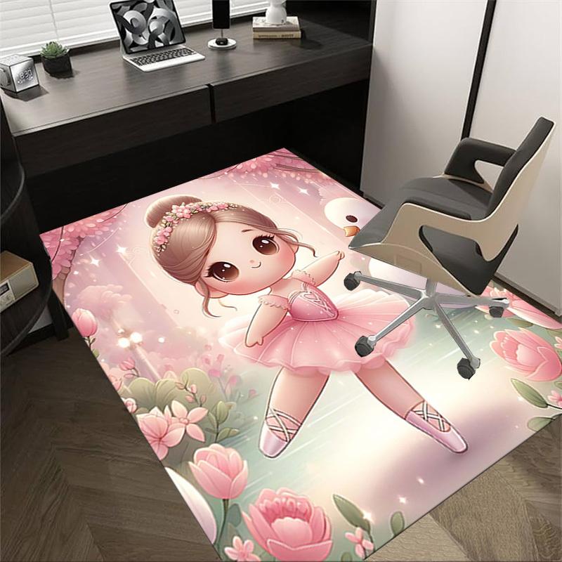 1PC Ballerina Swan Anti-slip carpet, suitable for Office, bedroomand playrooms. It can also be used as a sofa footrest cover-W80 60cm by 90cm
1PC Ballerina Swan Anti-slip carpet, suitable for Office, bedroomand playrooms. It can also be used as a sofa footrest cover-W80 60cm by 90cm
