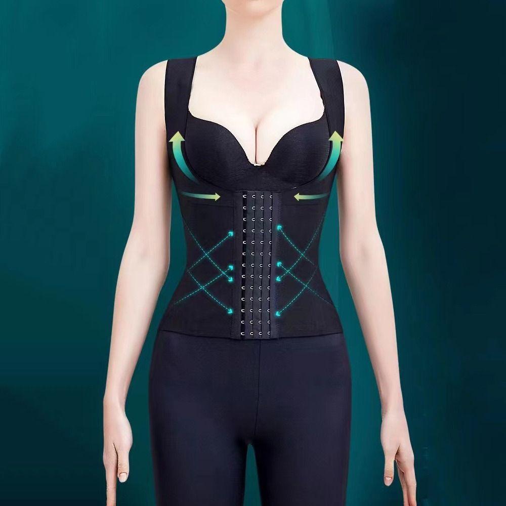 Buckle Slimming Body Shaper Vest Padded Bra Compression Shapewear Trimmer Camisole Weight Loss XXL чорний
Buckle Slimming Body Shaper Vest Padded Bra Compression Shapewear Trimmer Camisole Weight Loss XXL чорний