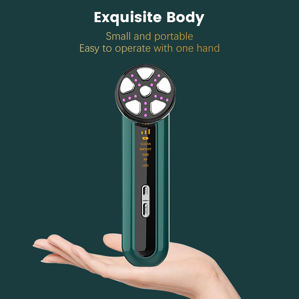 RF Instrument Skin Rejuvenation EMS Microcurrent Facial Cleaning Device Portable Skin Instrument White
RF Instrument Skin Rejuvenation EMS Microcurrent Facial Cleaning Device Portable Skin Instrument White