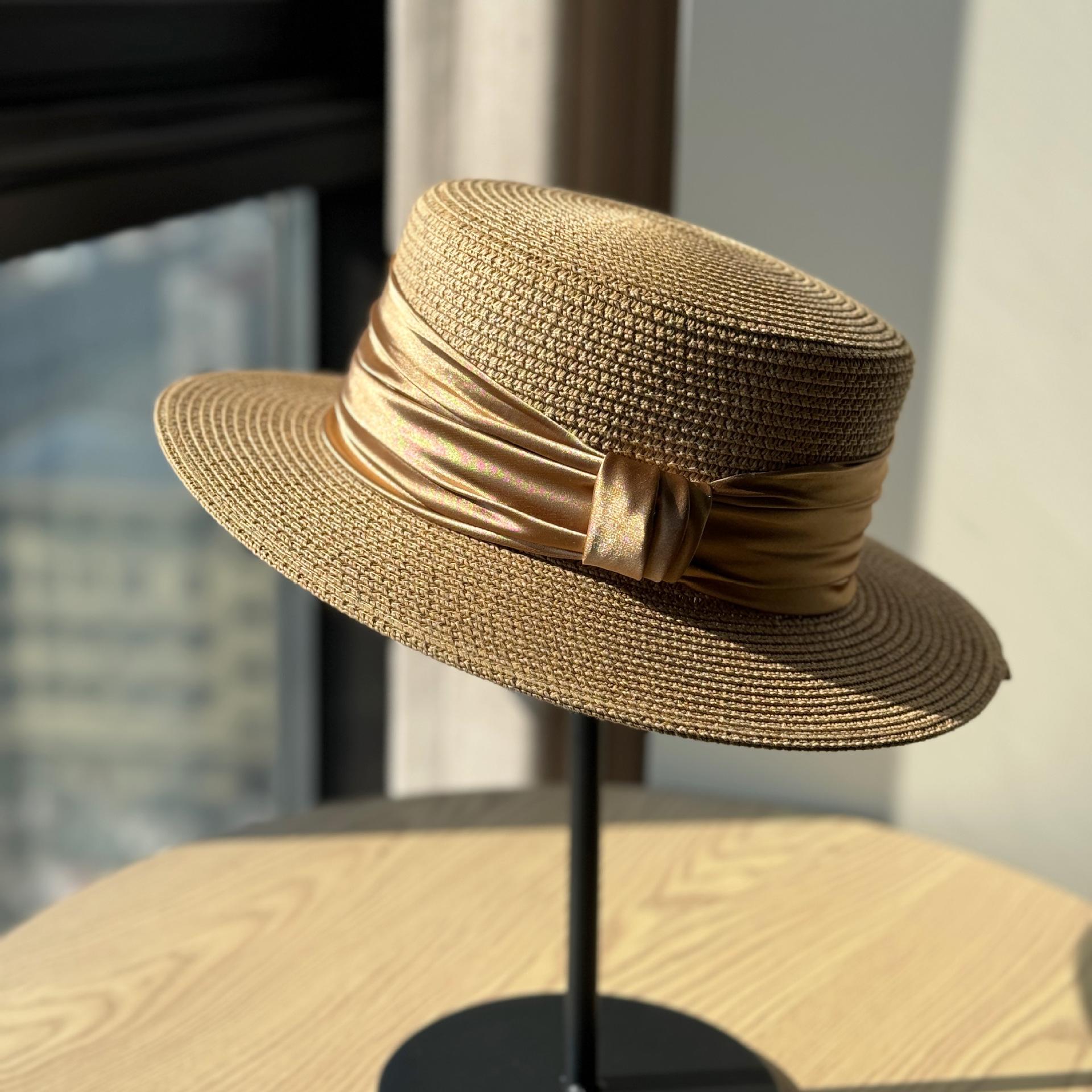 Retro Black Flat Top Top Hat, Seaside Sun Hat, Flat Edge Sunshade and Sunscreen Beach Hat Adjustable хакі
Retro Black Flat Top Top Hat, Seaside Sun Hat, Flat Edge Sunshade and Sunscreen Beach Hat Adjustable хакі