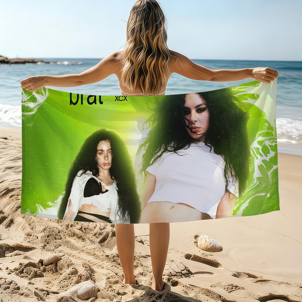 Singer C-Charli XCX B-BRAT Towel Beach Towel Oversized Quick Dry Towel Absorbent Soft Swim BeachTowels for Men Women W30*H60(CM)
Singer C-Charli XCX B-BRAT Towel Beach Towel Oversized Quick Dry Towel Absorbent Soft Swim BeachTowels for Men Women W30*H60(CM)