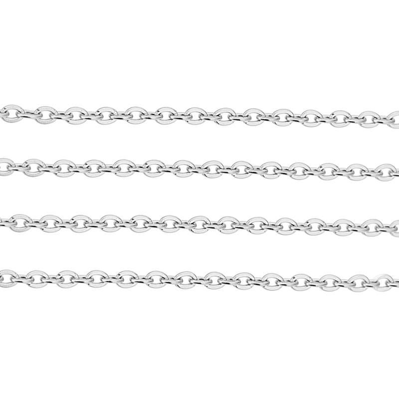 5meters Stainless Steel Link Chains Bulk Lot 1 1.5 2 2.5mm Gold Color Necklace Chains for Diy Bracelet Supplies Jewelry Making Diameter 1mm
5meters Stainless Steel Link Chains Bulk Lot 1 1.5 2 2.5mm Gold Color Necklace Chains for Diy Bracelet Supplies Jewelry Making Diameter 1mm