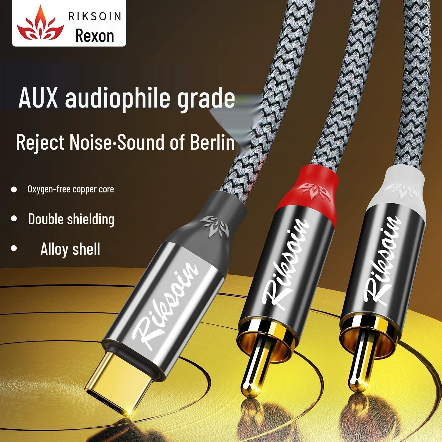 Lexicon Dual Lotus RCA to Type-C Audio Adapter for Mobile to Amplifier/ Speaker Connection Type-C to 2 RCA 0.6m
Lexicon Dual Lotus RCA to Type-C Audio Adapter for Mobile to Amplifier/ Speaker Connection Type-C to 2 RCA 0.6m