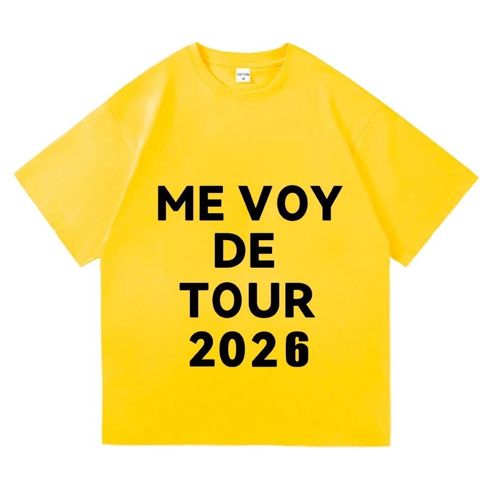 Rosalía Rosalia ME VOY DE TOUR 2026 T-shirt Short Sleeve Cotton Female Tshirts O-neck Loose Casual Women Unisex T Shirt Streetwear 2XL
Rosalía Rosalia ME VOY DE TOUR 2026 T-shirt Short Sleeve Cotton Female Tshirts O-neck Loose Casual Women Unisex T Shirt Streetwear 2XL