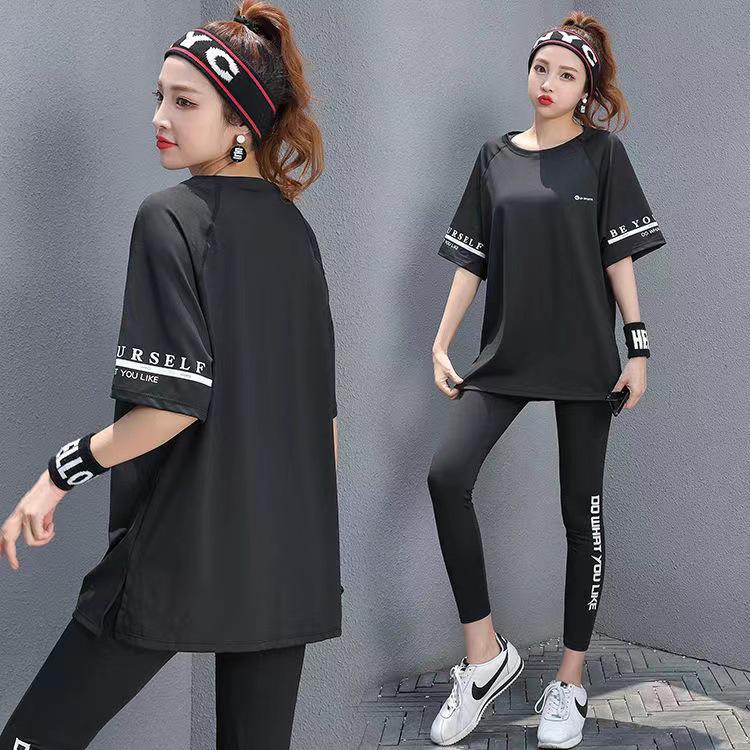 Women s Loose-Fit Quick-Dry Yoga Running Shirt - Summer Short-Sleeve Fitness Top, Plus Sizes Available 3XL (165-185 jin)
Women s Loose-Fit Quick-Dry Yoga Running Shirt - Summer Short-Sleeve Fitness Top, Plus Sizes Available 3XL (165-185 jin)