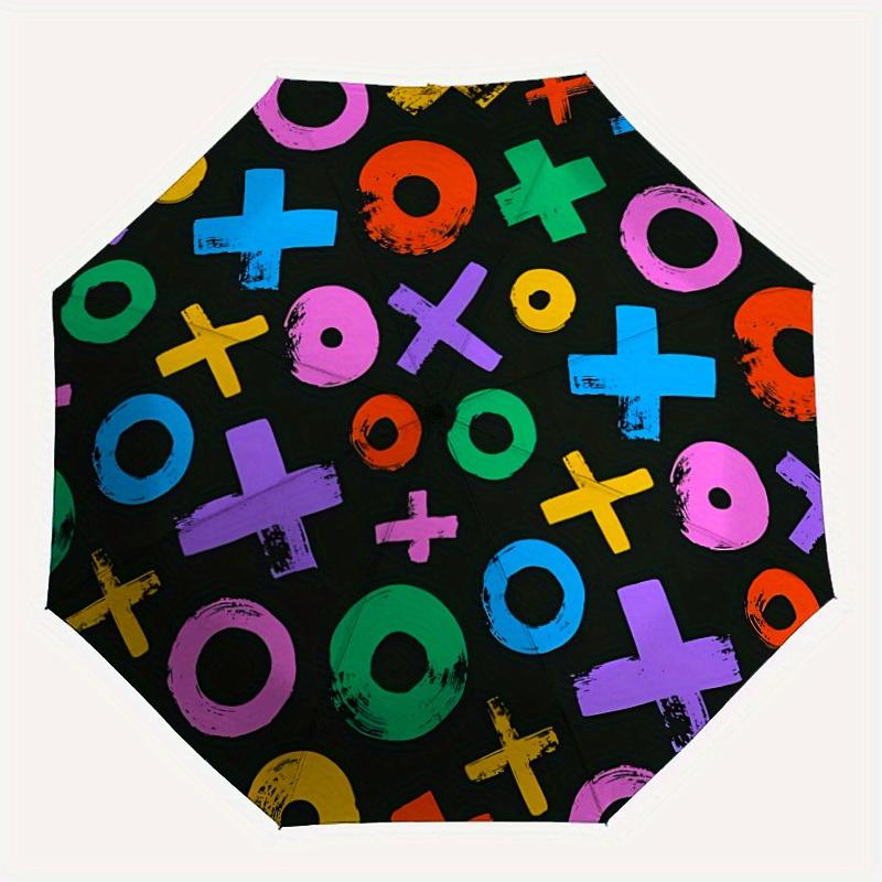 1pc Tic-Tac-Toe Pattern Automatic Umbrella 8-Bone Design Compact Gear for Outdoor Travel, Perfect Holiday Gift yy250827098
1pc Tic-Tac-Toe Pattern Automatic Umbrella 8-Bone Design Compact Gear for Outdoor Travel, Perfect Holiday Gift yy250827098