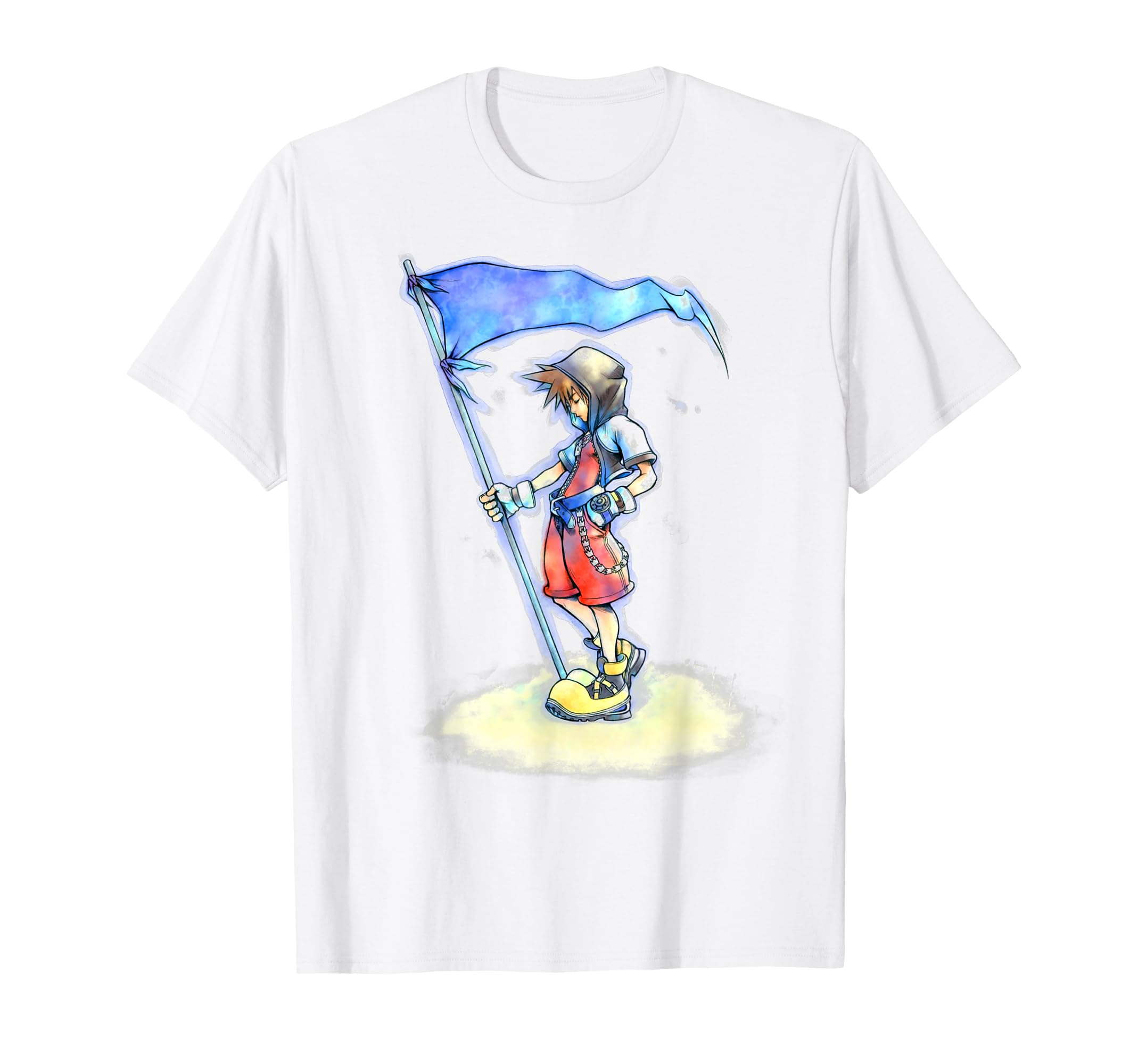Disney Kingdom Hearts Sora Flag Sketch T-Shirt
Disney Kingdom Hearts Sora Flag Sketch T-Shirt