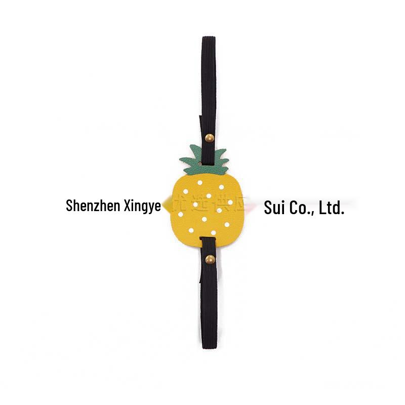 In-Stock Leather Fruit Bookmark for Office & Study Notebooks
In-Stock Leather Fruit Bookmark for Office & Study Notebooks