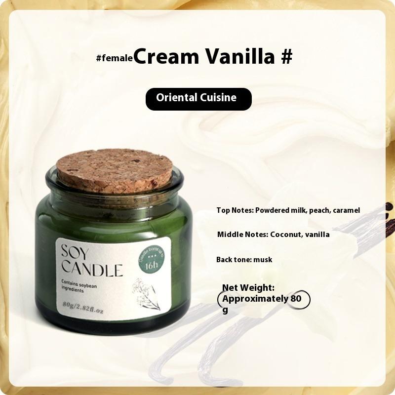 Scented Candles High-end Gifts Bedroom Atmosphere Ornaments Lasting Fragrance Cream Vanilla
Scented Candles High-end Gifts Bedroom Atmosphere Ornaments Lasting Fragrance Cream Vanilla