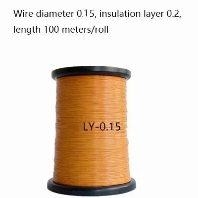 0.15-0.7mm TIW Triple Insulated Single Core Wire 155 Degree High Temperature Direct Welding Triple Insulated Wire 100m
0.15-0.7mm TIW Triple Insulated Single Core Wire 155 Degree High Temperature Direct Welding Triple Insulated Wire 100m