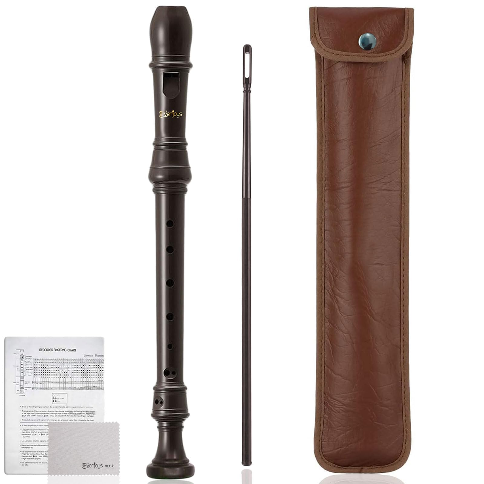 Soprano recorder made of ABS German C detachable set of comes with cleaning fingering leather storage easy for beginners resin, style, key, 8-hole
Soprano recorder made of ABS German C detachable set of comes with cleaning fingering leather storage easy for beginners resin, style, key, 8-hole
