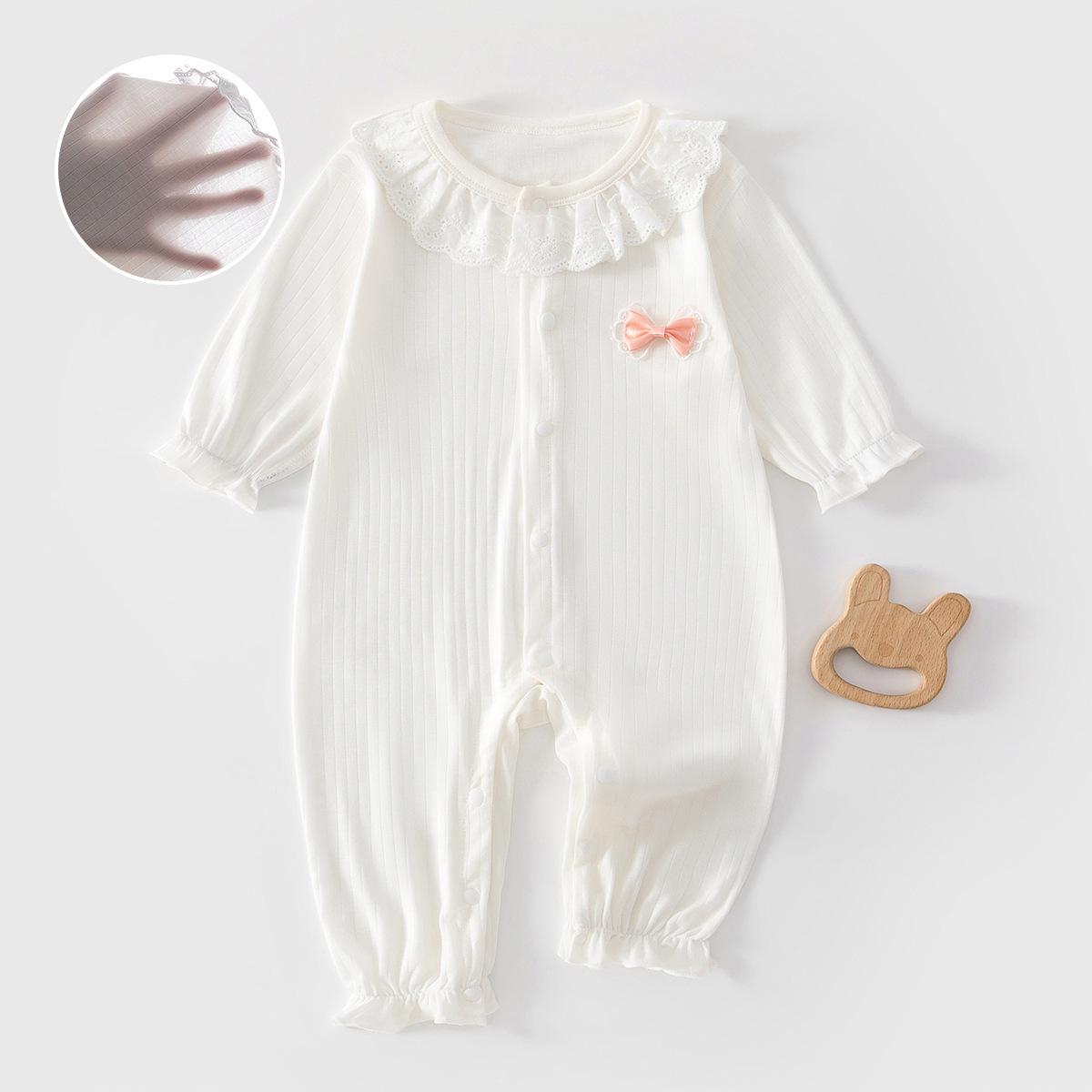 Breathable Baby Girl Long-Sleeve Summer Romper Size 90
Breathable Baby Girl Long-Sleeve Summer Romper Size 90