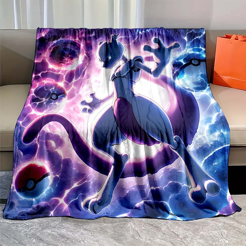 Multi-size Pokemon Mewtwo Printed Cartoon Blanket Flannel Warm and Soft Suitable for Home Travel Camping Luxury Gifts 75x90cm
Multi-size Pokemon Mewtwo Printed Cartoon Blanket Flannel Warm and Soft Suitable for Home Travel Camping Luxury Gifts 75x90cm