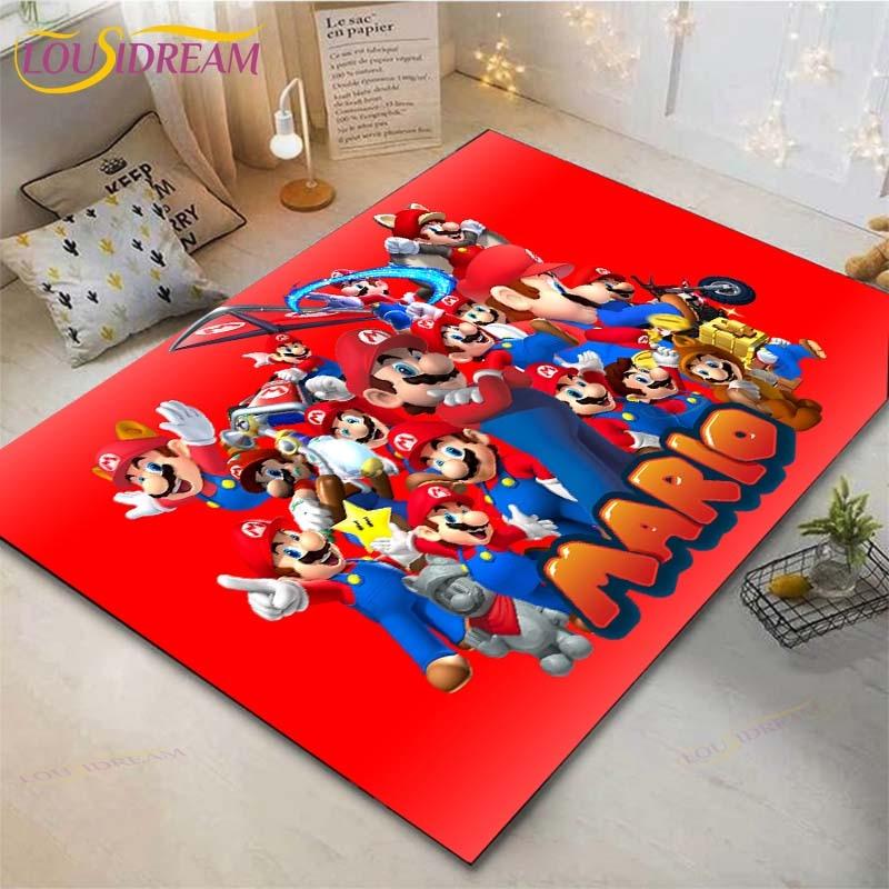 Cartoon Mario Bros Carpets Kids Crawling Carpets Living Room Tea Table Mats Bedroom Rug Washable Floor Mats Household Area Mat 40cm x 60cm
Cartoon Mario Bros Carpets Kids Crawling Carpets Living Room Tea Table Mats Bedroom Rug Washable Floor Mats Household Area Mat 40cm x 60cm