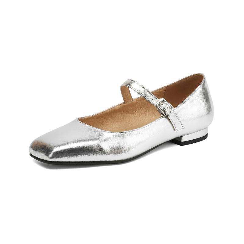 Fashion Women s new spring and summer genuine leather cowhide elastic belt buckle low heel plus size square toe Mary Jane single shoes 265 серебряный
Fashion Women s new spring and summer genuine leather cowhide elastic belt buckle low heel plus size square toe Mary Jane single shoes 265 серебряный