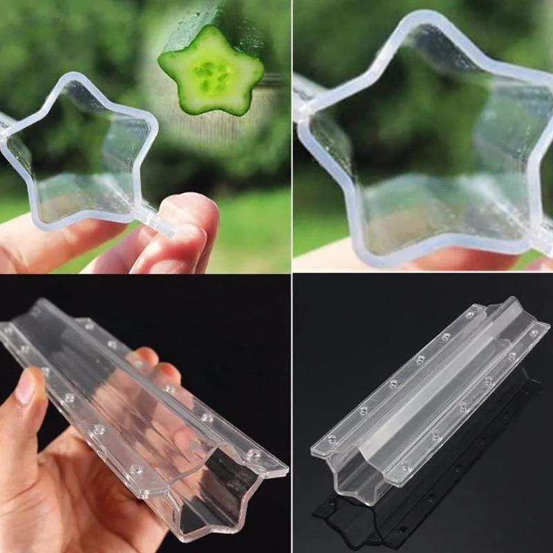 1pc Cucumber Shaping Mold Five Pointed Star Shape Heart-shaped Garden Vegetable Growth Forming Mould Kitchen Cooking Tools Drop
1pc Cucumber Shaping Mold Five Pointed Star Shape Heart-shaped Garden Vegetable Growth Forming Mould Kitchen Cooking Tools Drop