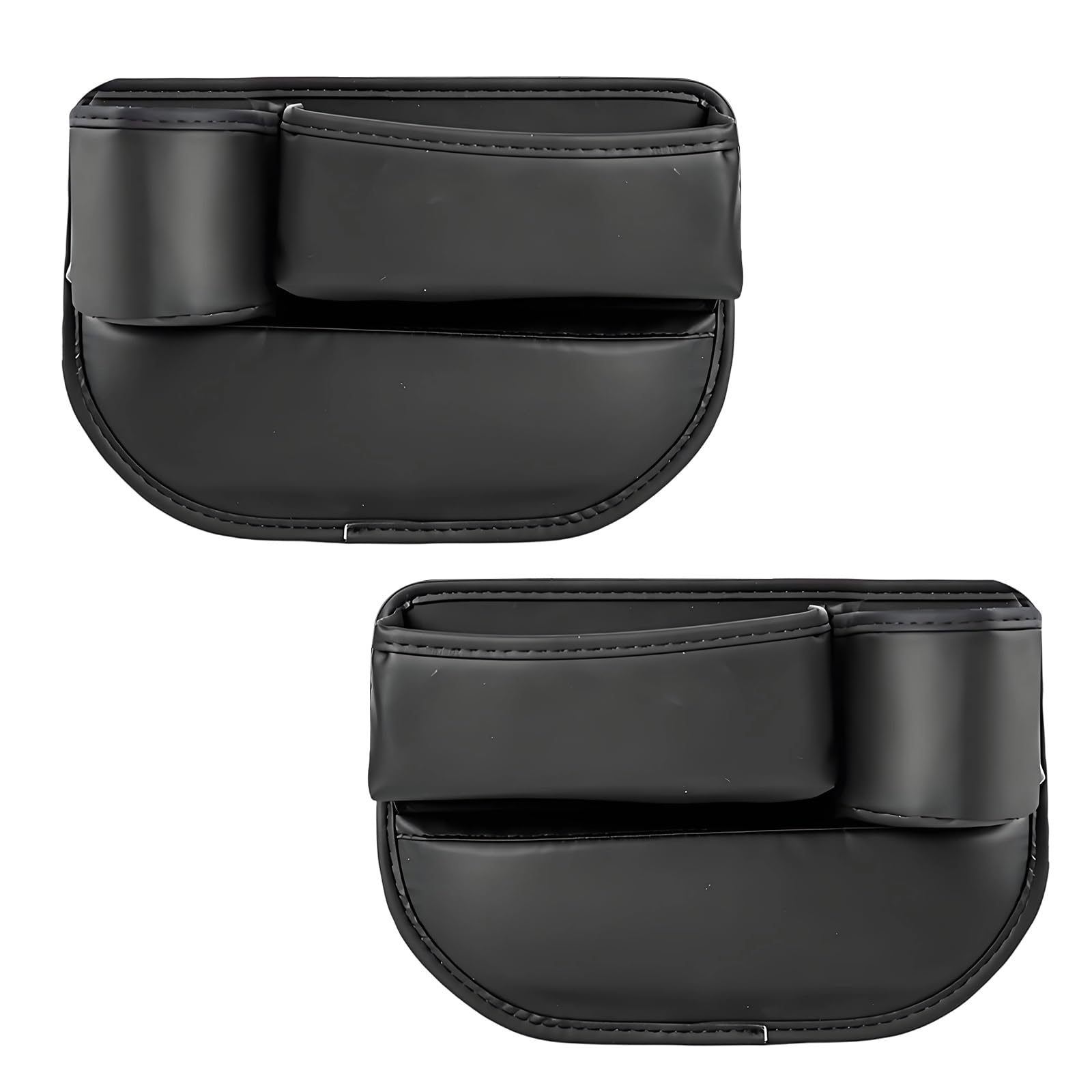 YUN YUE Set of 2 Universal Car Seat Side Leather Storage Boxes for Driver and Passenger with Drink and Cup Large Capacity PU Leather Storage for
YUN YUE Set of 2 Universal Car Seat Side Leather Storage Boxes for Driver and Passenger with Drink and Cup Large Capacity PU Leather Storage for