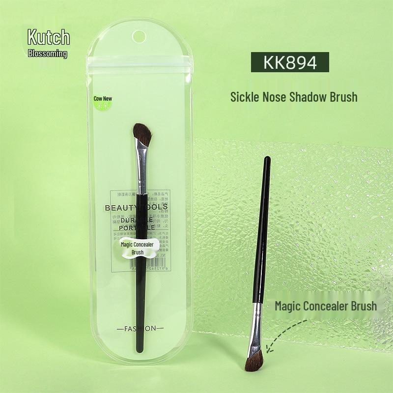 Scythe Nose Contour Brush - Pony Hair Angled Smudge Shadow Brush for Nasal Ala, Single Pack
Scythe Nose Contour Brush - Pony Hair Angled Smudge Shadow Brush for Nasal Ala, Single Pack