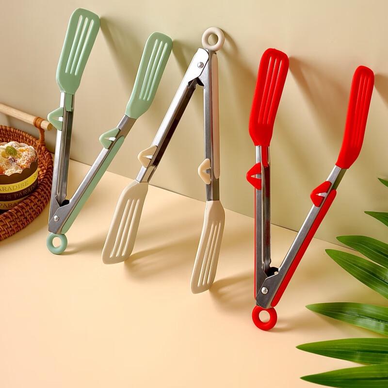 9-inch Stainless Steel Silicone Food Tongs
9-inch Stainless Steel Silicone Food Tongs