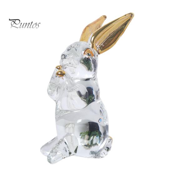 Стеклянная фигурка кролика, прозрачное украшение в виде кролика с окрашенными ушами, коллекционное центральное украшение в виде кролика для стола, весеннее пасхальное украшение золотистый
Стеклянная фигурка кролика, прозрачное украшение в виде кролика с окрашенными ушами, коллекционное центральное украшение в виде кролика для стола, весеннее пасхальное украшение золотистый