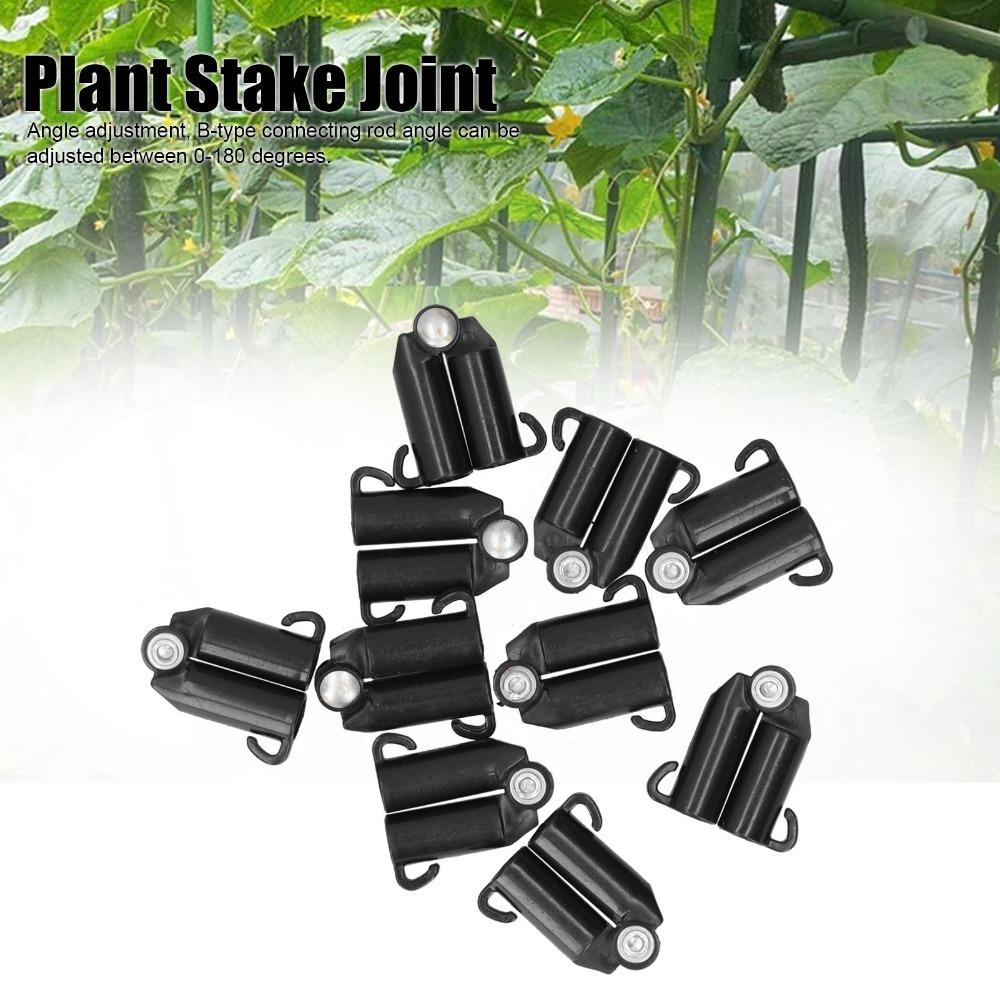 10PCS B-Type Plant Stake Connector Plastic Garden Stake Joint for Plant Support Frames 11mm
10PCS B-Type Plant Stake Connector Plastic Garden Stake Joint for Plant Support Frames 11mm