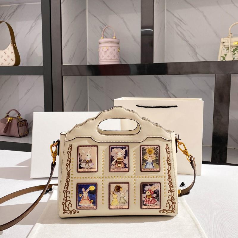 High-end Light Luxury Embroidered Handbag Women With Large Capacity Tote Women s Bag білий
High-end Light Luxury Embroidered Handbag Women With Large Capacity Tote Women s Bag білий