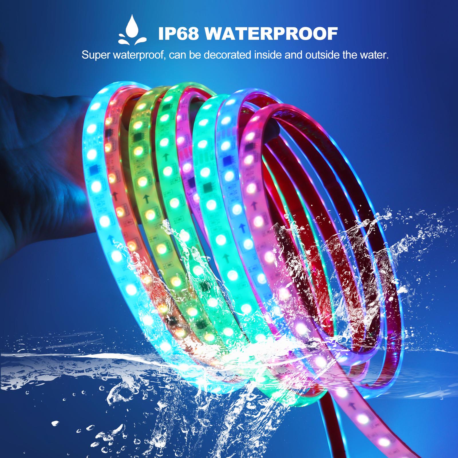Водонепроницаемая светодиодная лента IP68 WS2811 24 В Dream Color Подсветка для телевизора Самоклеящаяся 5050 60 пикселей RGB IC Гибкая лента 1 м 5 м 10 м 0.5m
Водонепроницаемая светодиодная лента IP68 WS2811 24 В Dream Color Подсветка для телевизора Самоклеящаяся 5050 60 пикселей RGB IC Гибкая лента 1 м 5 м 10 м 0.5m