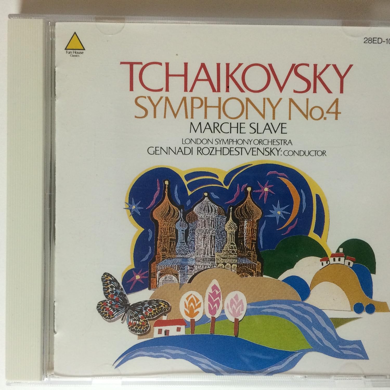 CD ЧАЙКОВСЬКИЙ - Симфонія №4: Gendai Rozhdestvensk 28ED1023 Японія ОбіКласичний Вживаний
CD ЧАЙКОВСЬКИЙ - Симфонія №4: Gendai Rozhdestvensk 28ED1023 Японія ОбіКласичний Вживаний